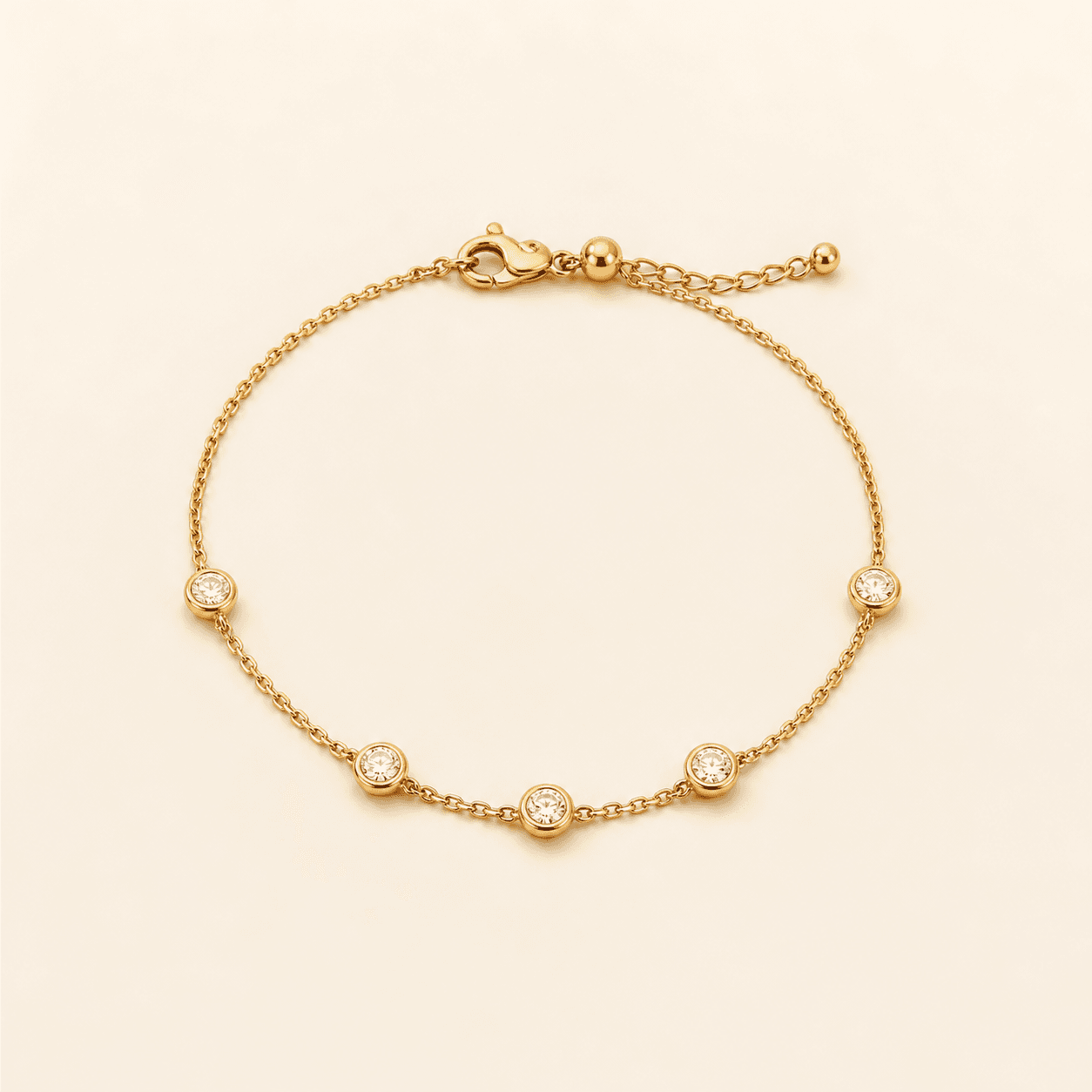 Diamond Station Bracelet